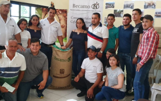 Becamo pays premiums to Coffee Kids farmers