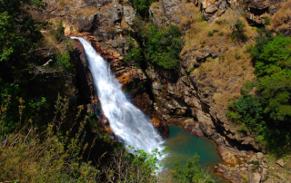 Daterra waterfall at farm